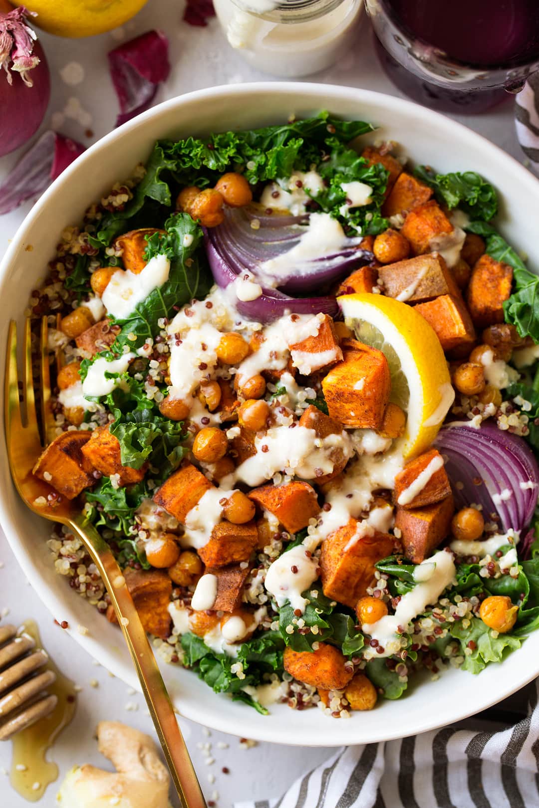 Hearty Roasted Sweet Potato & Chickpea Bowls: Easy Recipe